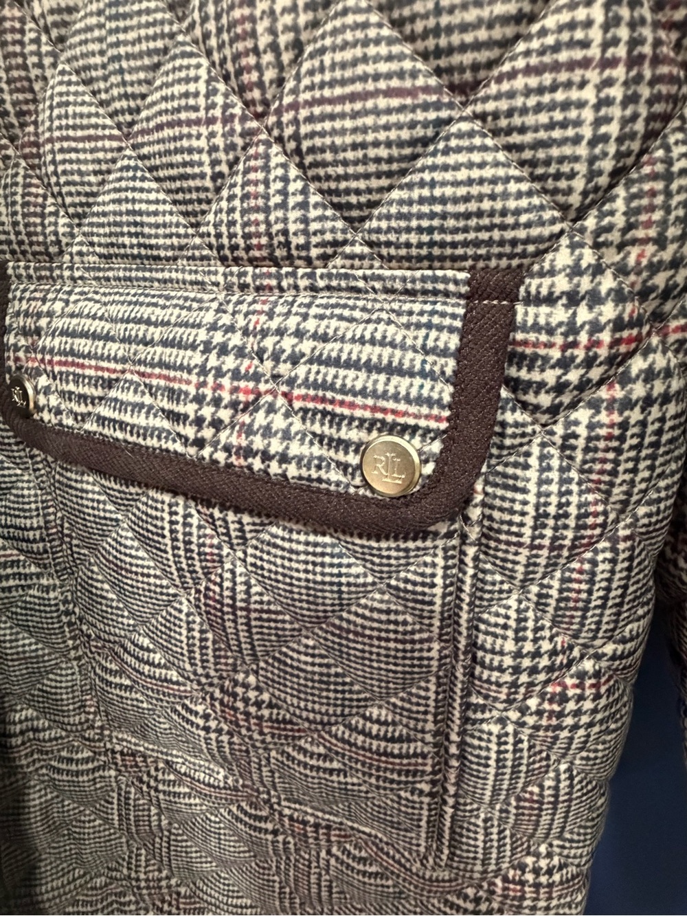 Ralph Lauren Plaid Barn Coat- NWOT - Picture 8 of 8